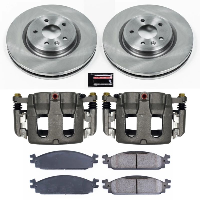 PowerStop Power Stop 2010 Lincoln MKT Front Autospecialty Kit w/Cals