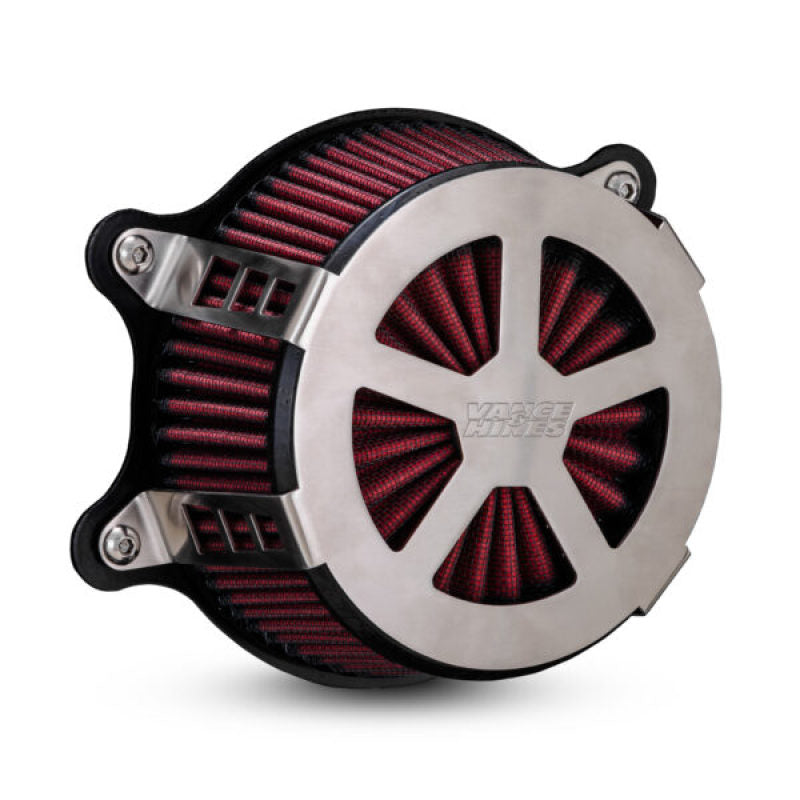 Vance and Hines Vance & Hines HD Touring 08-16 Radiant V Intake Brshd