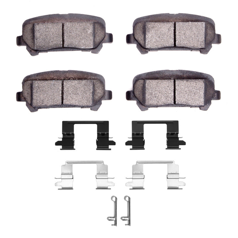 R1 Concepts R1 15-20 Chevrolet Colorado Rear Ceramic Brake Pads & Hardware Kit