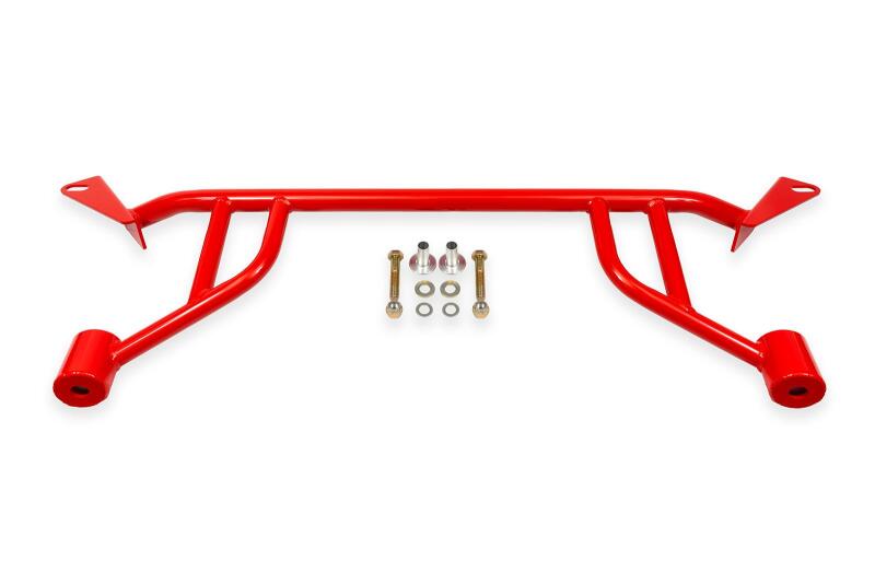 BMR Suspension BMR 24-25 Ford Mustang S650 Chassis Brace Front Subframe 4-point - Red