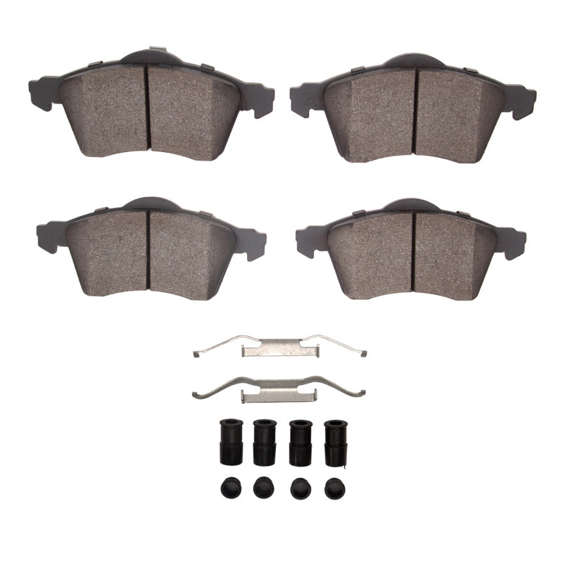 R1 Concepts R1 96-96 Volkswagen EuroVan Front Semi Met Pads & Hardware Kit