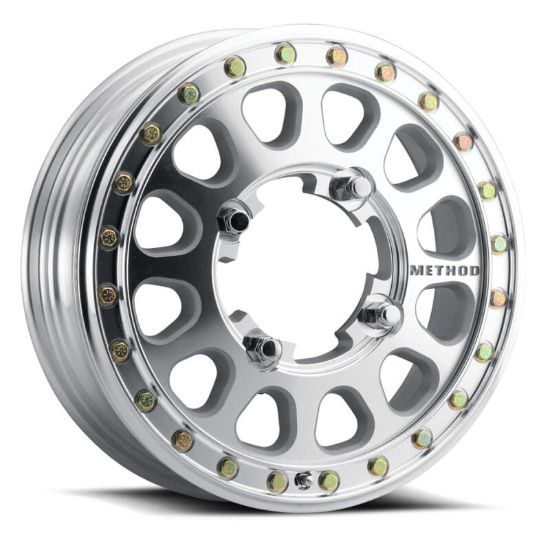 Method Wheels Method MR401-R UTV Beadlock 15x5 / 4.25+0.75/40mm Offset / 5x4.5 / 72mm CB Machined - Raw Wheel