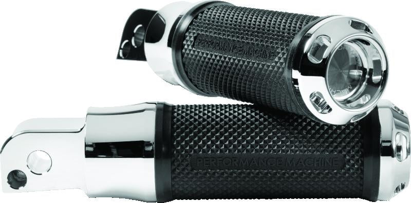 Performance Machine Footpegs Apex Passenger - Chrome