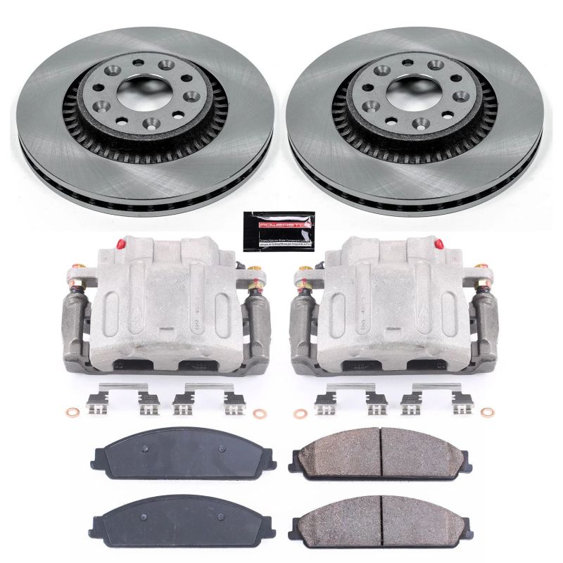 PowerStop Power Stop 08-09 Mercury Sable Front Autospecialty Kit w/Cals