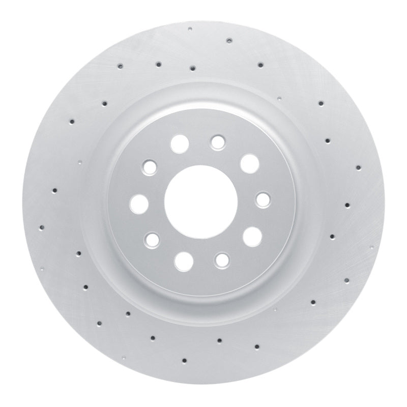 DFC 14-24 Maserati Quattroporte Rear Drilled Hi-Carbon Alloy Geomet Coated Rotor