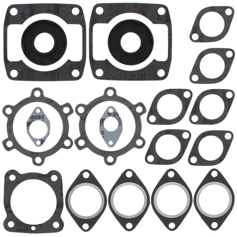 Vertex Pistons Vertex Gaskets 76-78 Arctic Cat Cheetah 5000 Complete Gasket Kit w/ Oil Seals