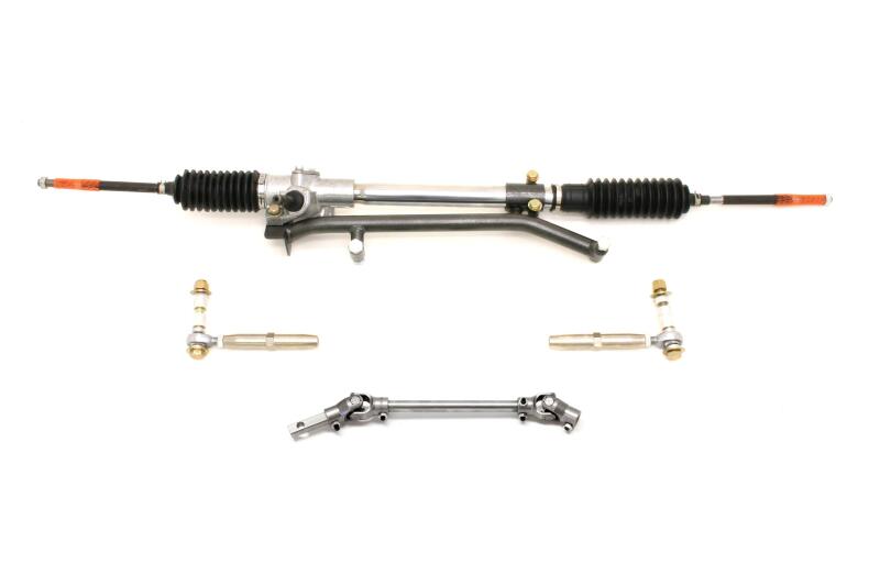 BMR Suspension BMR 93-02 GM F-Body Manual Steering Conversion Kit (For Stock K-Member Only) - Black Hammertone