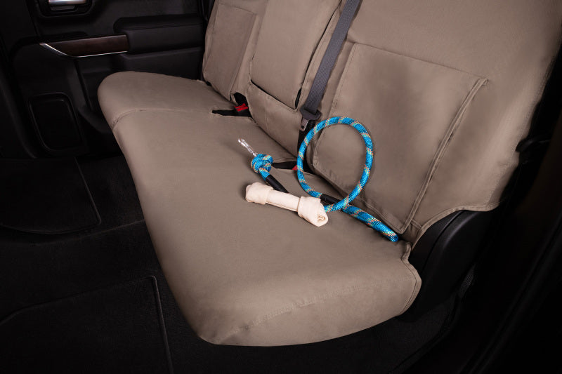 Covercraft 10-13 GMC or Polycotton SeatSaver Custom Front Row Seat Covers - Taupe
