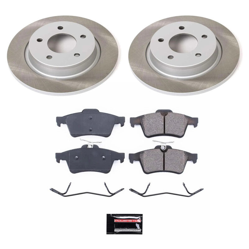 PowerStop Power Stop 04-13 Mazda 3 Rear Semi-Coated Rotor Kit