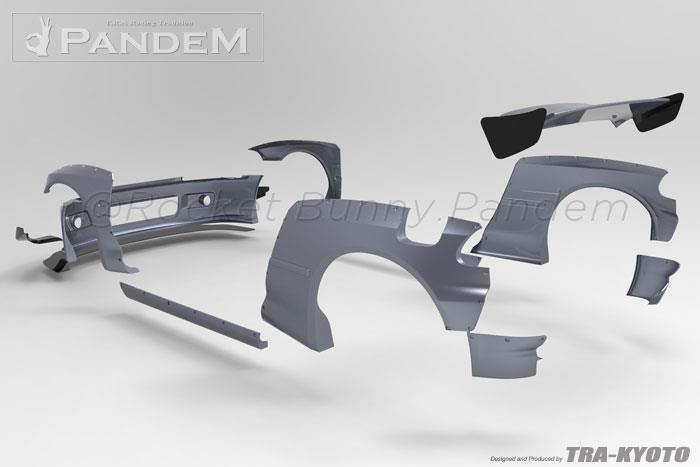 GReddy 92-95 Honda Civic EG Hatchback Pandem Rocket Bunny Front Bumper