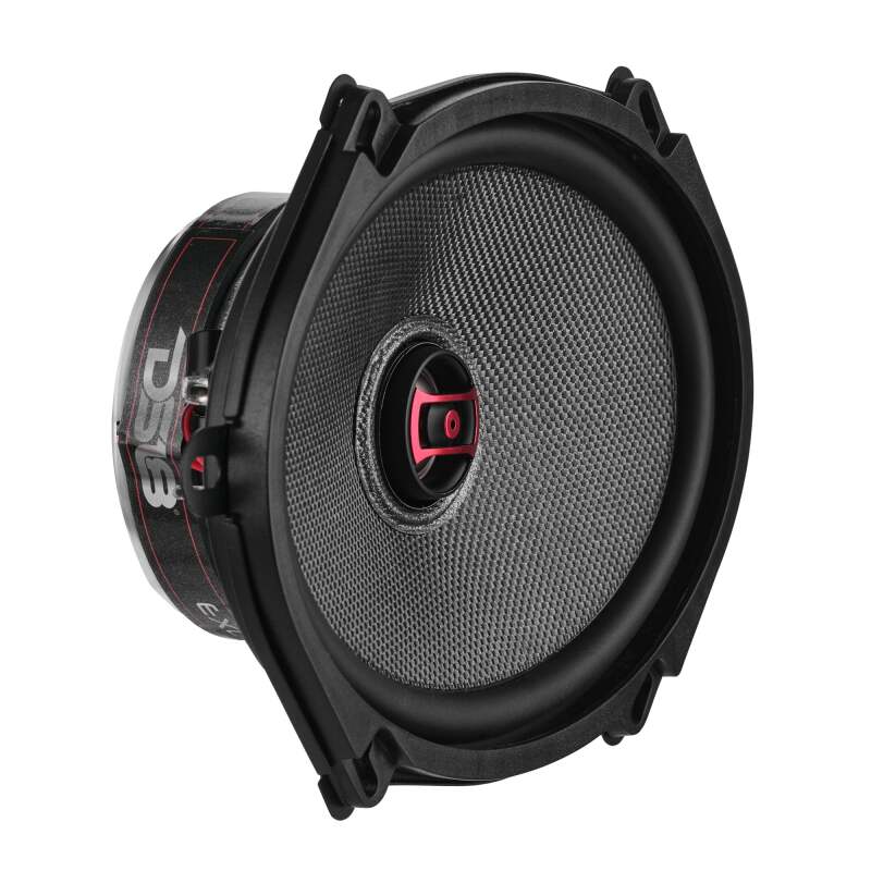 DS18 5x7in 120 Watts RMS 3 ohm 2-Way Coaxial Speakers And Component System w/ Fiberglass Cone