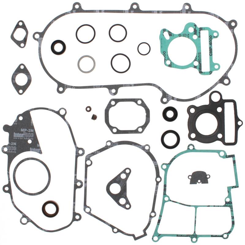 Vertex Pistons Vertex Gaskets 07-13 Polaris Outlaw 90 Complete Gasket Kit w/ Oil Seals