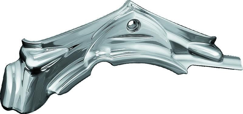 Kuryakyn Cylinder Base Cover 07-16 Touring / 06-17 Dyna Models Chrome
