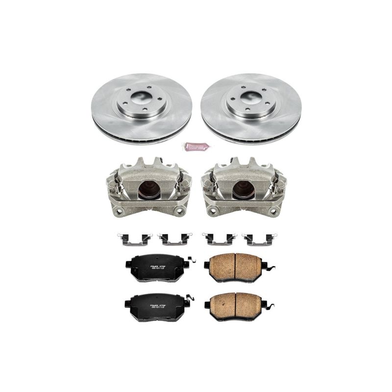 PowerStop Power Stop 09-11 Nissan Murano Front Autospecialty Kit w/Cals