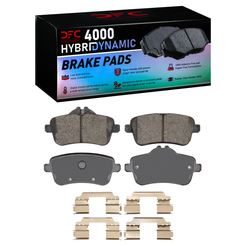 DFC 12-20 Mercedes-Benz GL350 Rear 4000 HybriDynamic Brake Pads and Hardware Kit
