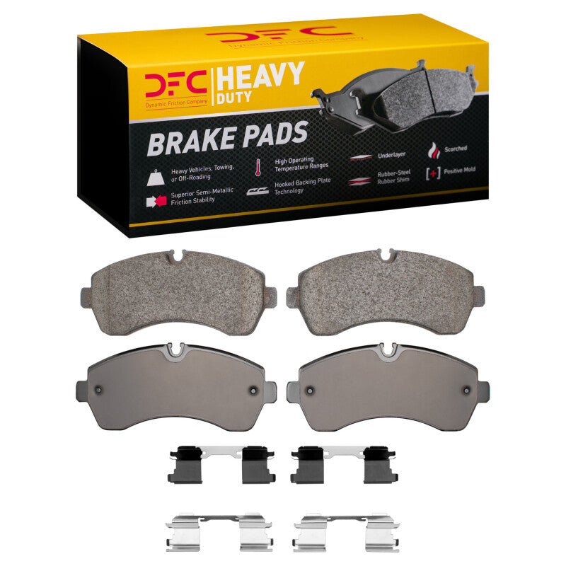 DFC 06-24 American Coach Patriot Front/Rear Heavy Duty Pads and Hardware Kit