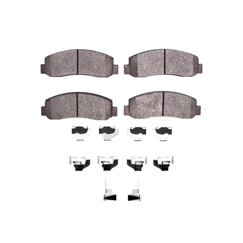 R1 Concepts R1 05-12 Ford F-450 Super Duty Front Ceramic Pads & Hardware Kit