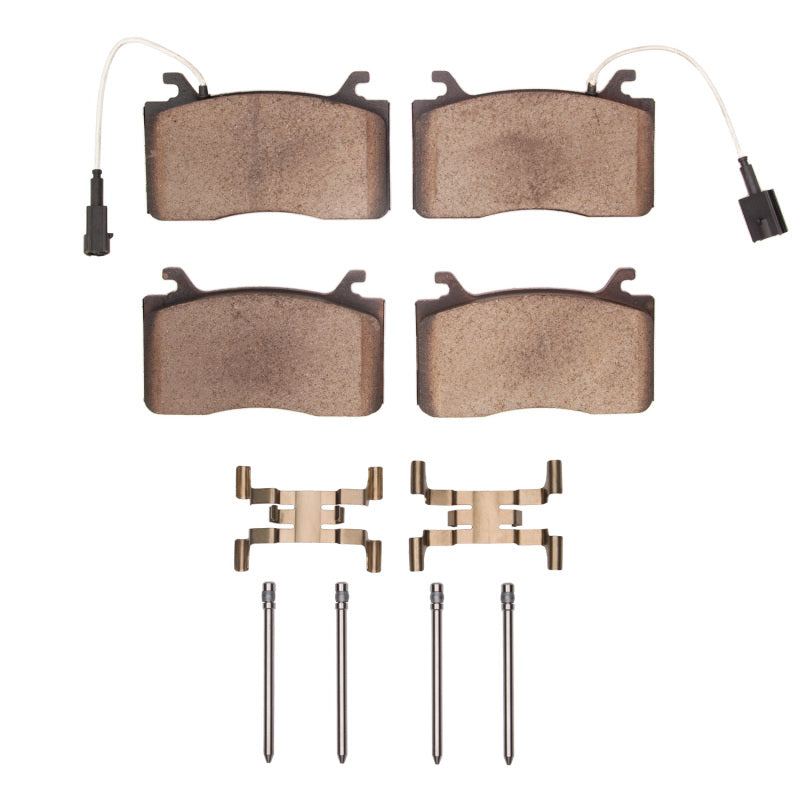 R1 Concepts R1 2017-2025 Alfa Romeo Stelvio Front R1 Euro Ceramic Pads & Hardware Kit