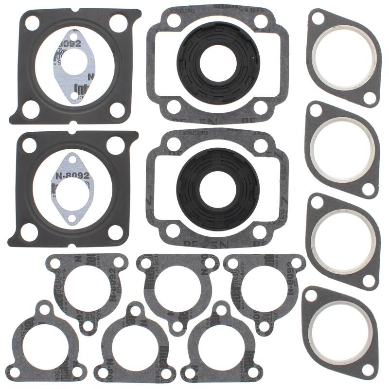 Vertex Pistons Vertex Gaskets 99-08 Arctic Cat Panther 370 Complete Gasket Kit w/ Oil Seals