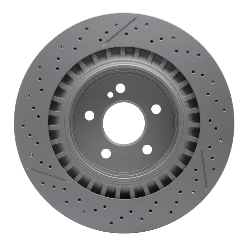 DFC 05-11 Mercedes-Benz SLK55 AMG Rear Drilled GeoSPEC Coated Rotor and Slotted