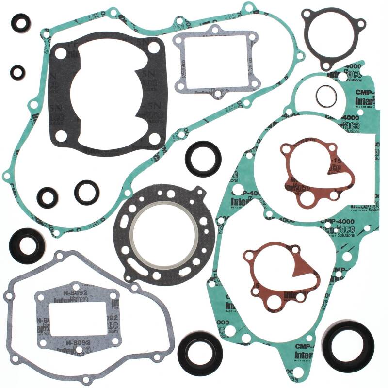 Vertex Pistons Vertex Gaskets 85-86 Honda ATC250R Complete Gasket Kit w/ Oil Seals