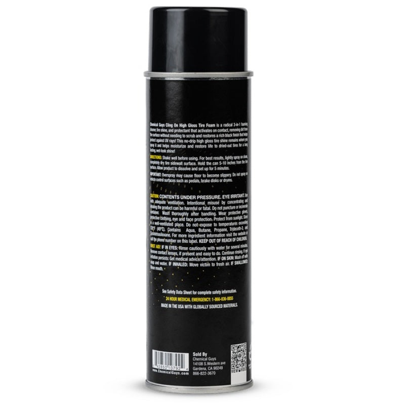 Chemical Guys Cling-On High Gloss Tire Foam (Aerosol)