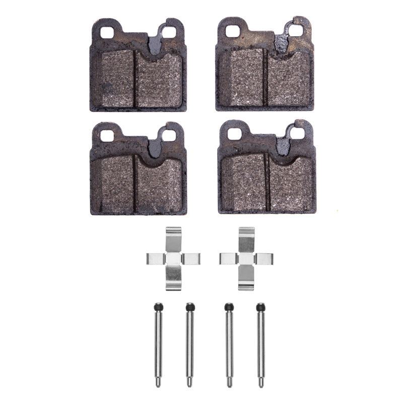 DFC 79-81 BMW 528I Rear 5000 Advanced Low Metallic Brake Pads and Hardware Kit