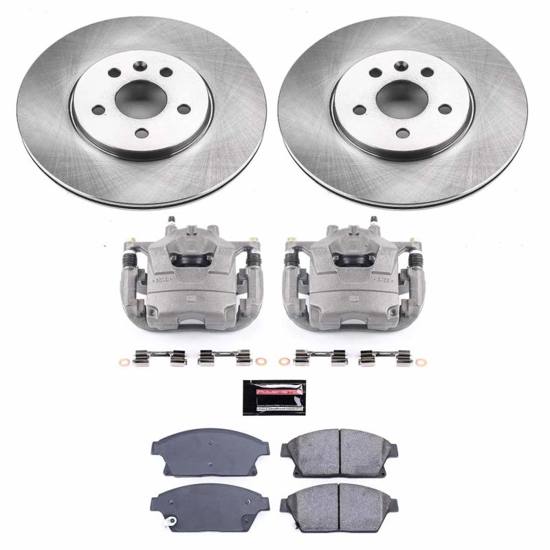 PowerStop Power Stop 13-18 Buick Encore Front Autospecialty Brake Kit w/Calipers