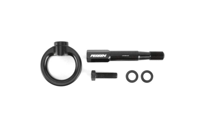 Perrin Performance PERRIN 14-19 Subaru Forester Tow Hook Kit (Rear) - Black