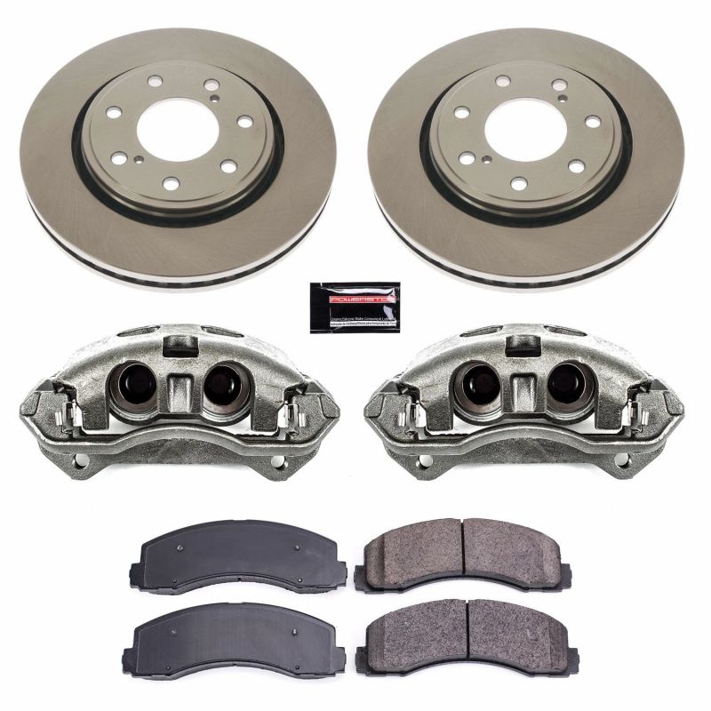 PowerStop Power Stop 12-14 Ford F-150 Front Autospecialty Kit w/Cals