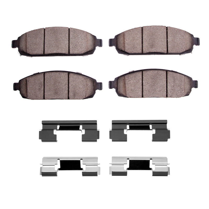 DFC 05-10 Jeep Commander Front 4000 HybriDynamic Brake Pads and Hardware Kit