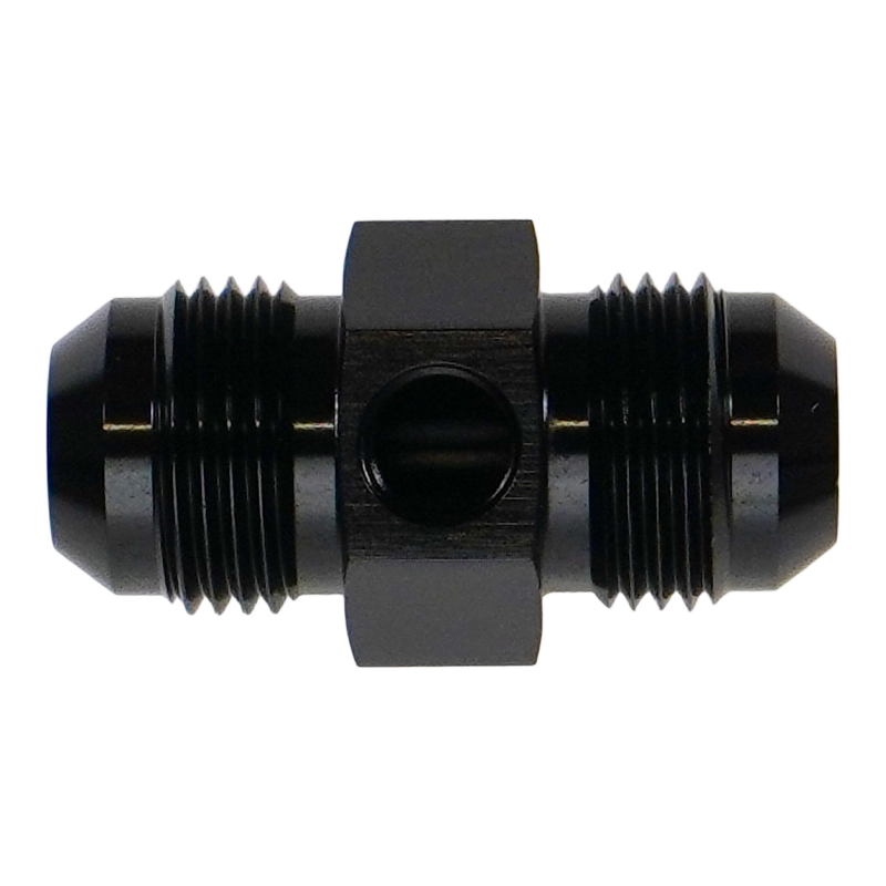 DeatschWerks 10AN Male Flare Gauge Adapter with 1/8in Gauge Port
