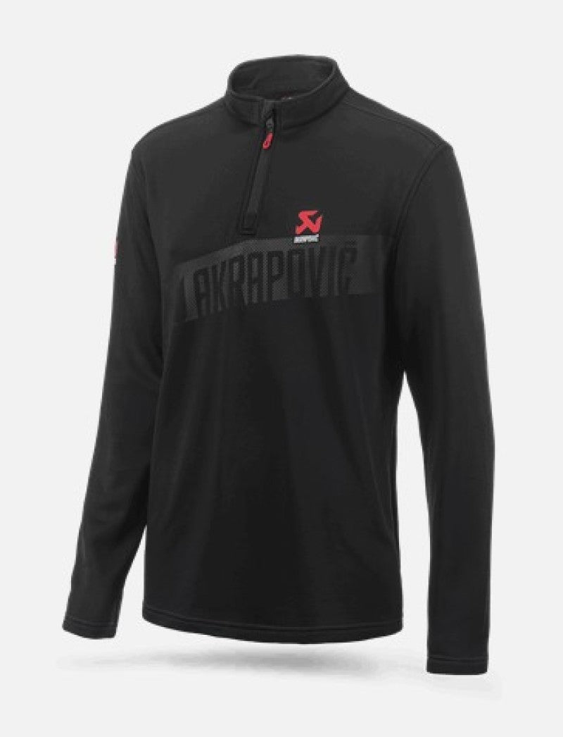 Akrapovic Akrapovic Mens Corpo Turtleneck Zip Black - Medium