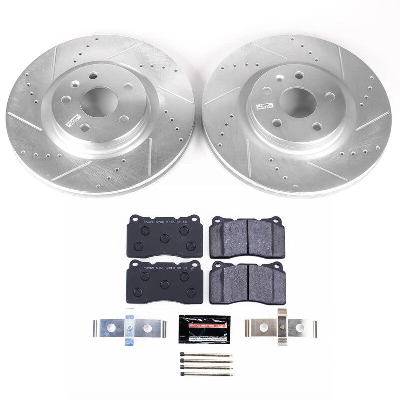 PowerStop Power Stop 13-19 Cadillac XTS Front Track Day Brake Kit