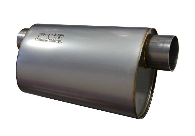 Kooks Headers Kooks 3in Oval Offset/Offset (Same Side) Muffler 14in Long Body Stainless Steel