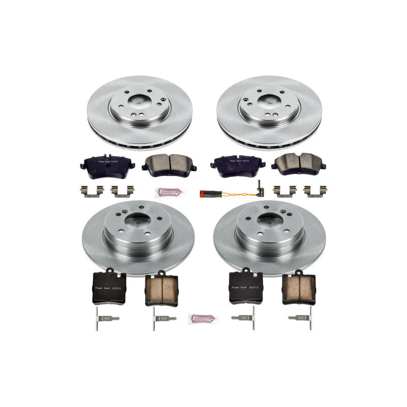 PowerStop Power Stop 2003 Mercedes-Benz C230 Front & Rear Autospecialty Brake Kit