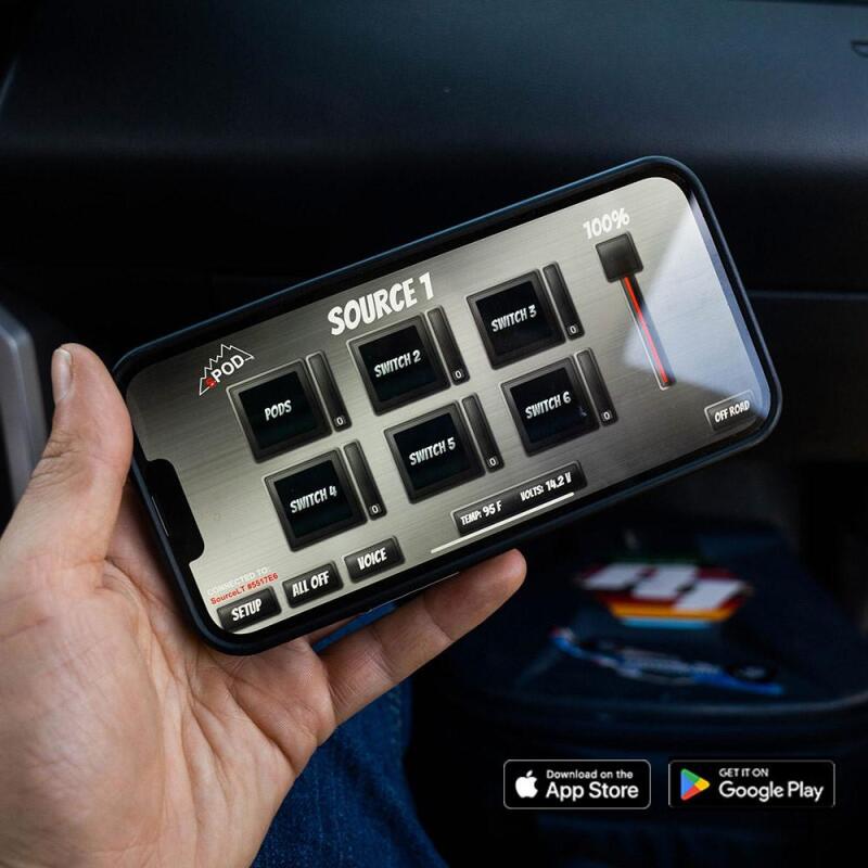 sPOD 03-06 Jeep Wrangler TJ/LJ SourceLT Wireless Switch Controller