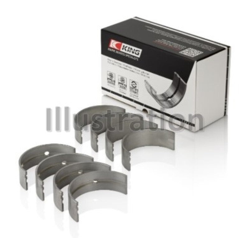 King Engine Bearings Mercedes Benz Om 642.822/36/910/20/30/70 O/S (Size +0.50mm) Main Bearing Set