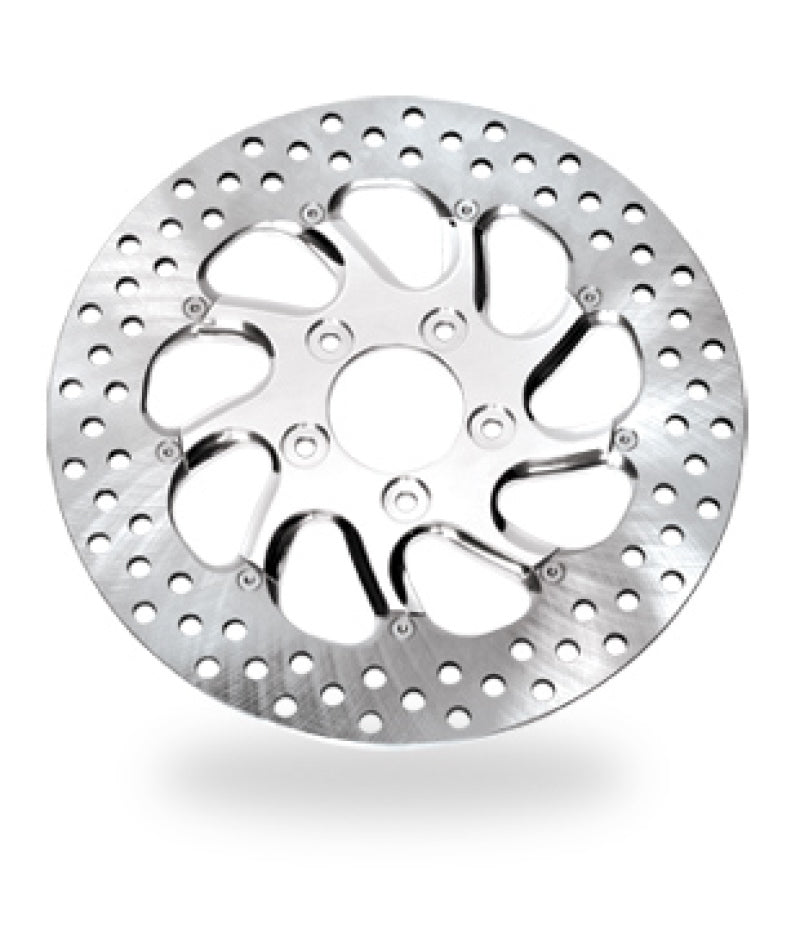 Performance Machine Disc/Carr 11.8 Torque Rear Right - Chrome