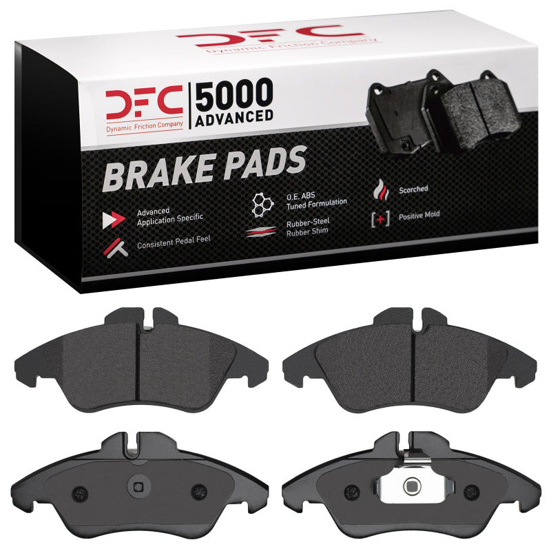 DFC 02-06 Dodge Sprinter 3500 Front 5000 Advanced Low Metallic Brake Pads