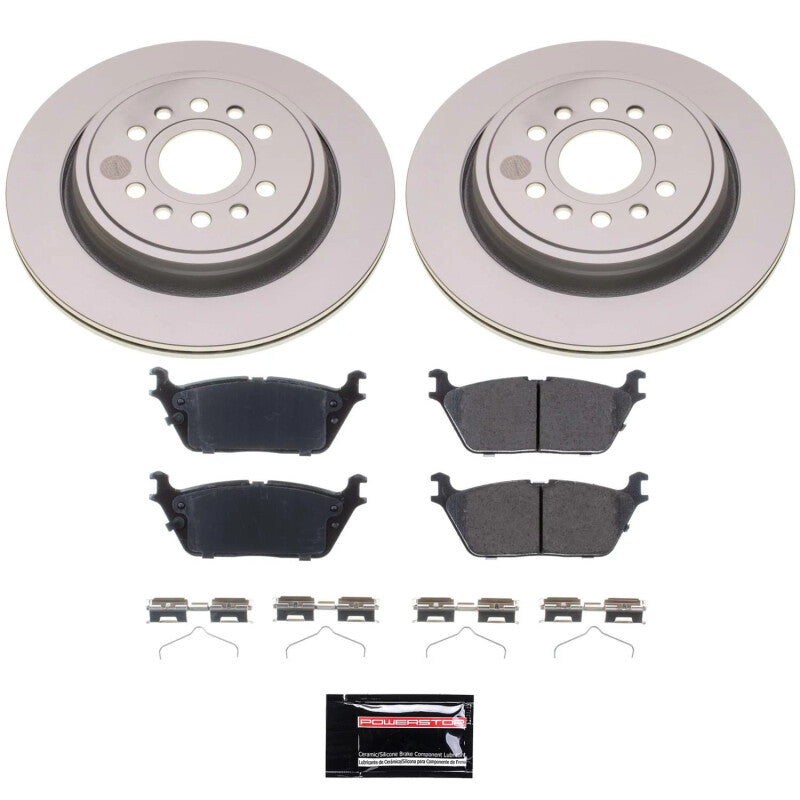 PowerStop Power Stop 22-23 Jeep Grand Wagoneer Rear Z17 Coated Brake Kit