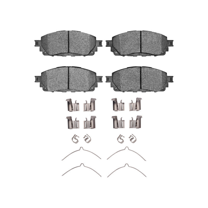 DFC 16-25 Toyota Hilux (Mexico) Front 3000 Ceramic Brake Pads and Hardware Kit