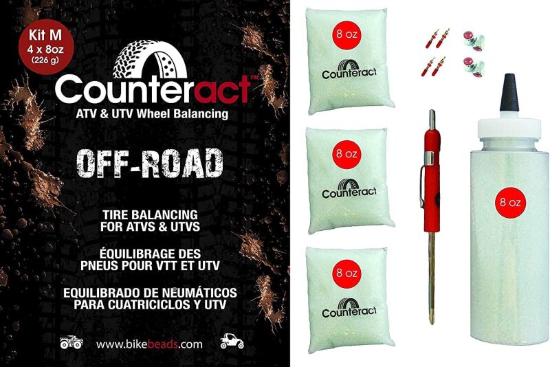 Counteract ATV/UTV Balancing Bead DIY Kit: (4) 8oz Bags