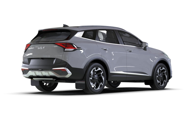 Rally Armor 23-26 Kia Sportage Black UR Mud Flap w/ Red Logo
