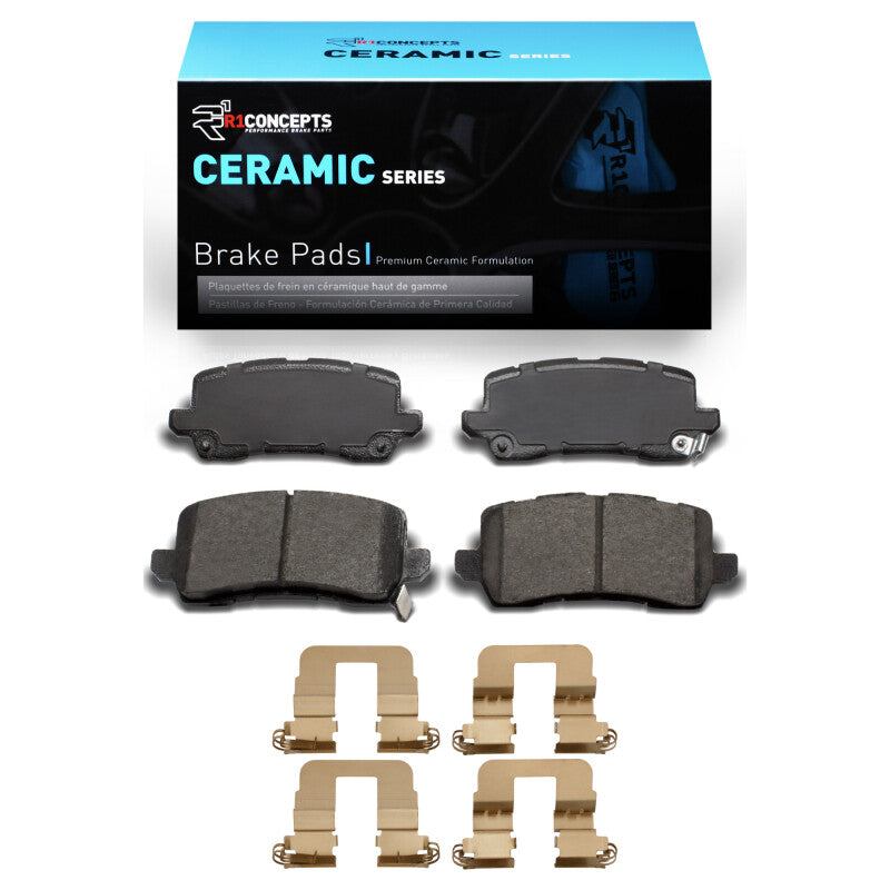 R1 Concepts R1 2017-2025 Acura MDX Rear R1 Ceramic Pads & Hardware Kit