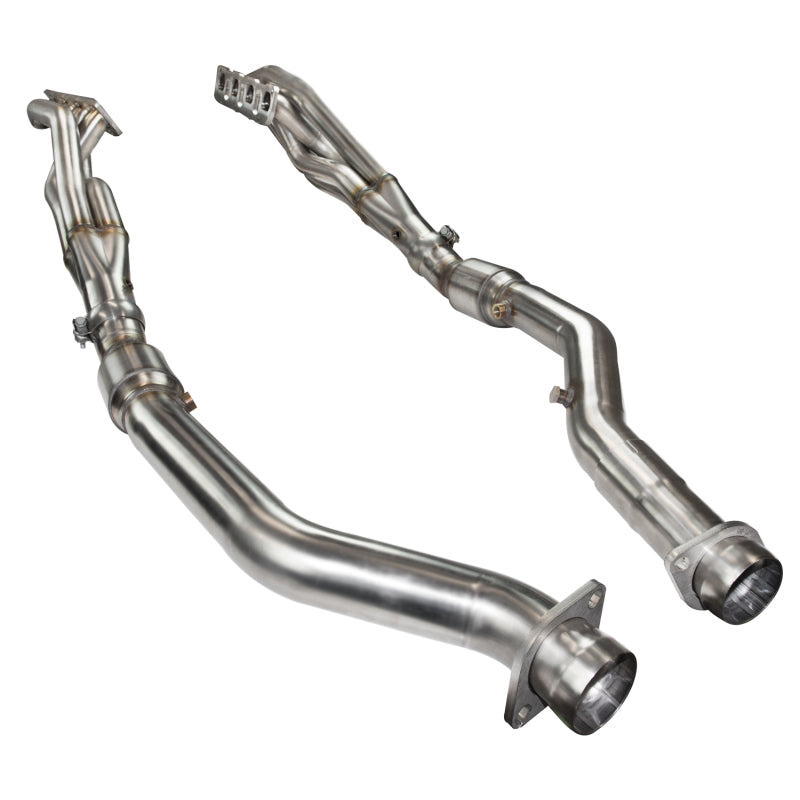 Kooks Headers Kooks 12-20 Jeep Grand Cherokee SRT/Dodge Durango SRT 2in. SS Headers & H.O. Green Catted OEM Conn.