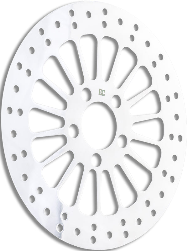 Bikers Choice 00-17 Big Twin Low and Slow 11.5 Inch Front Brake Rotor Polished