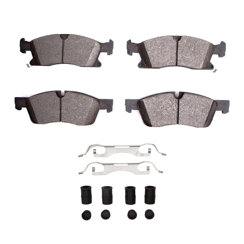 R1 Concepts R1 11-22 Dodge Durango Front Euro Ceramic Pads & Hardware Kit