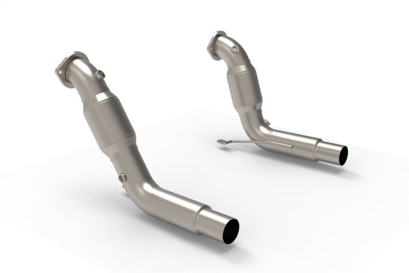 Kooks Headers Kooks 20-24 Ford Exployer ST/Aviator 3in x 2-1/2in Stainless Steel GREEN Catted Downpipes