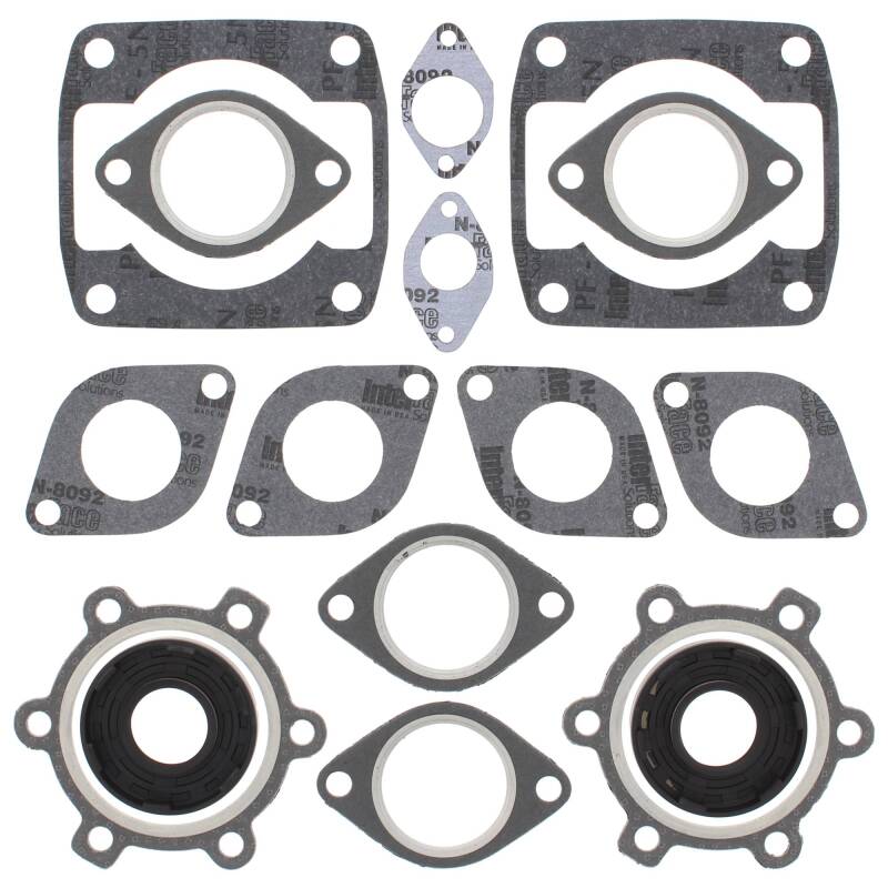 Vertex Pistons Vertex Gaskets 86-90 Arctic Cat Cheetah Complete Gasket Kit w/ Oil Seals